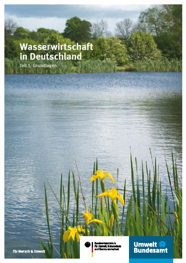 Cover Flyer Wasserwirtschaft in Deutschland Teil 1