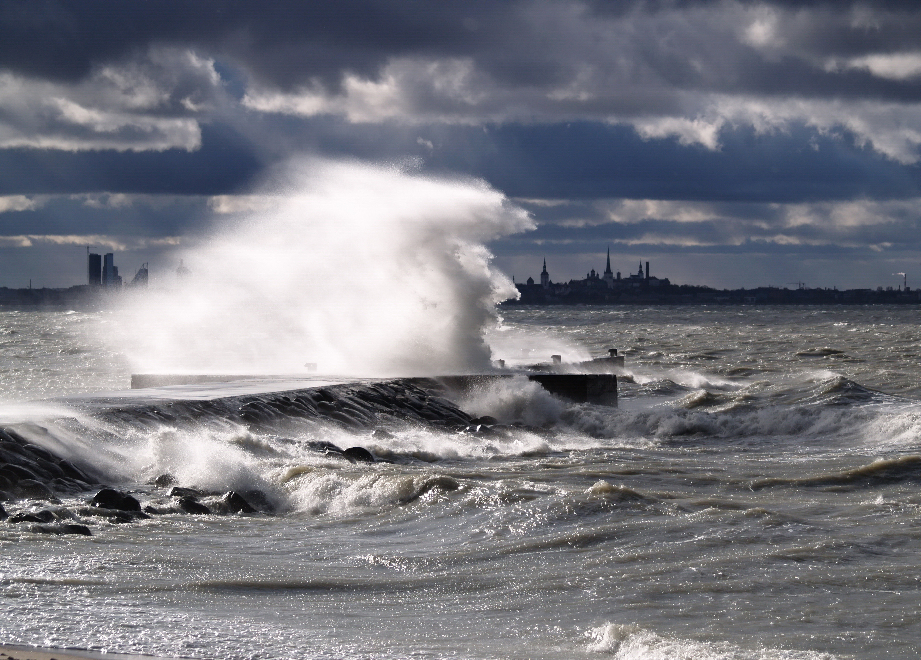 Sturm auf See