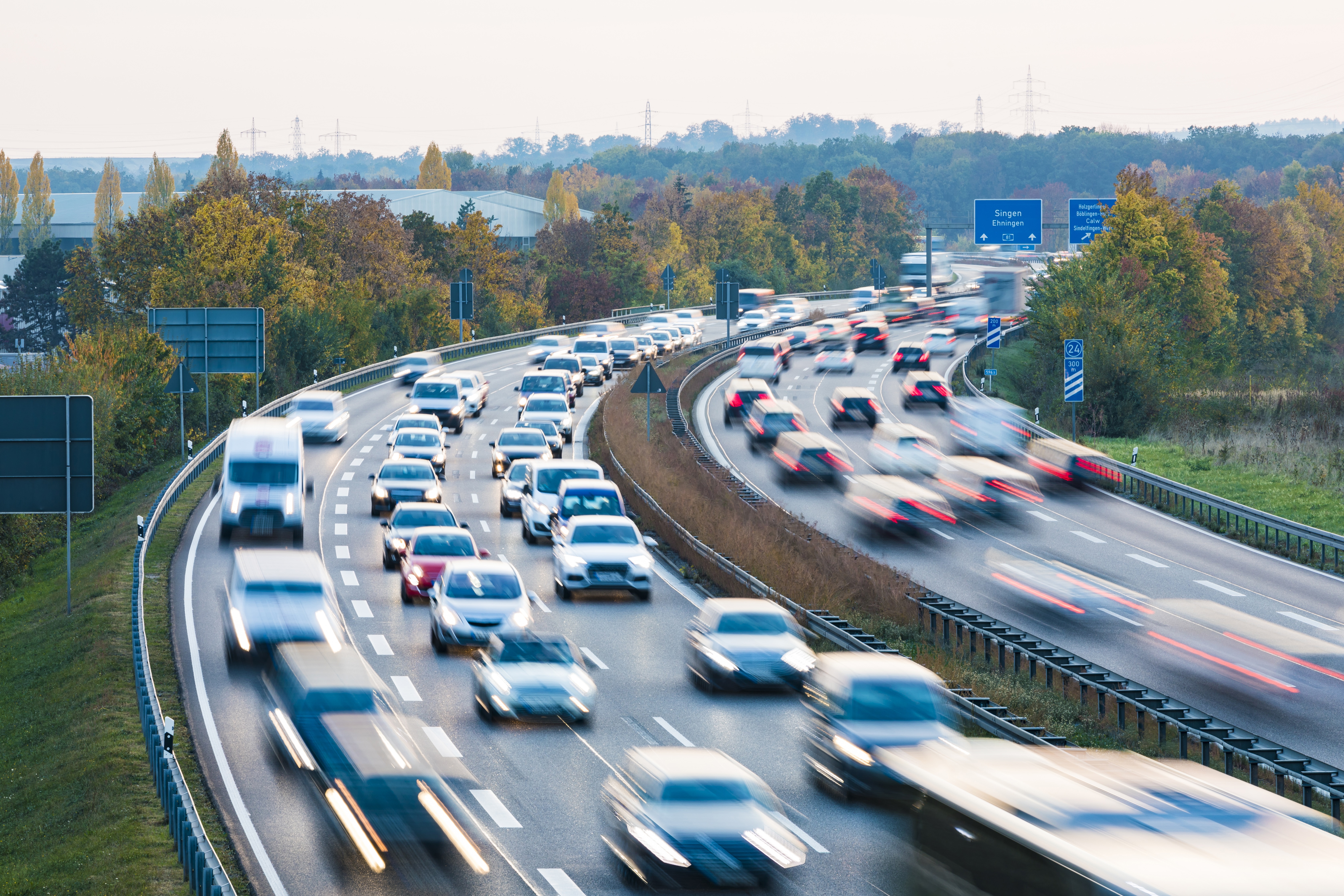 Eine Autobahn