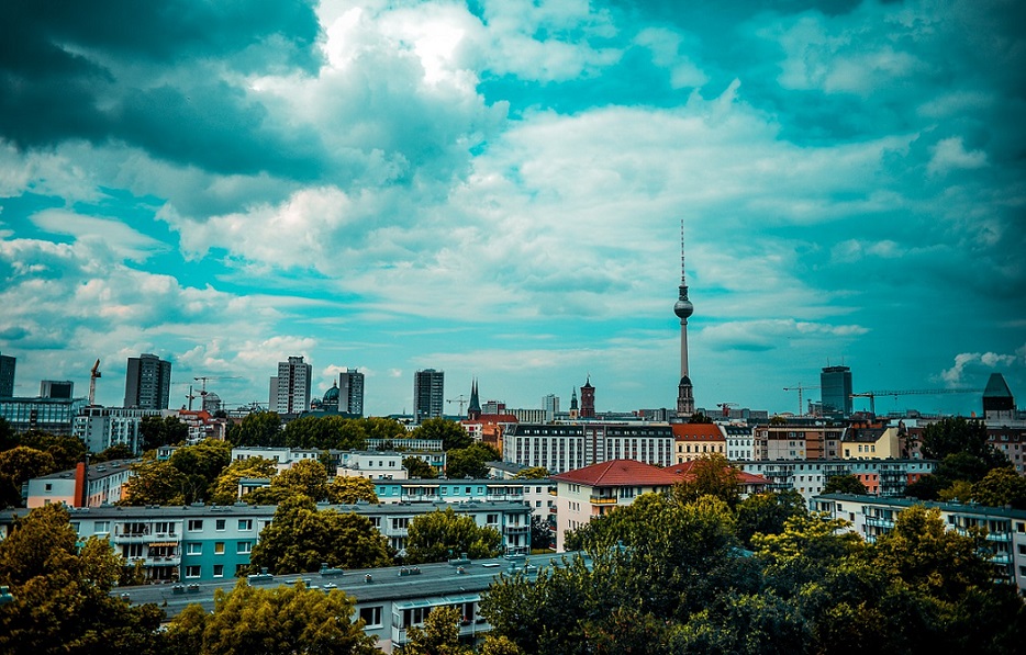 Das Bild zeigt das Stadtpanorama von Berlin