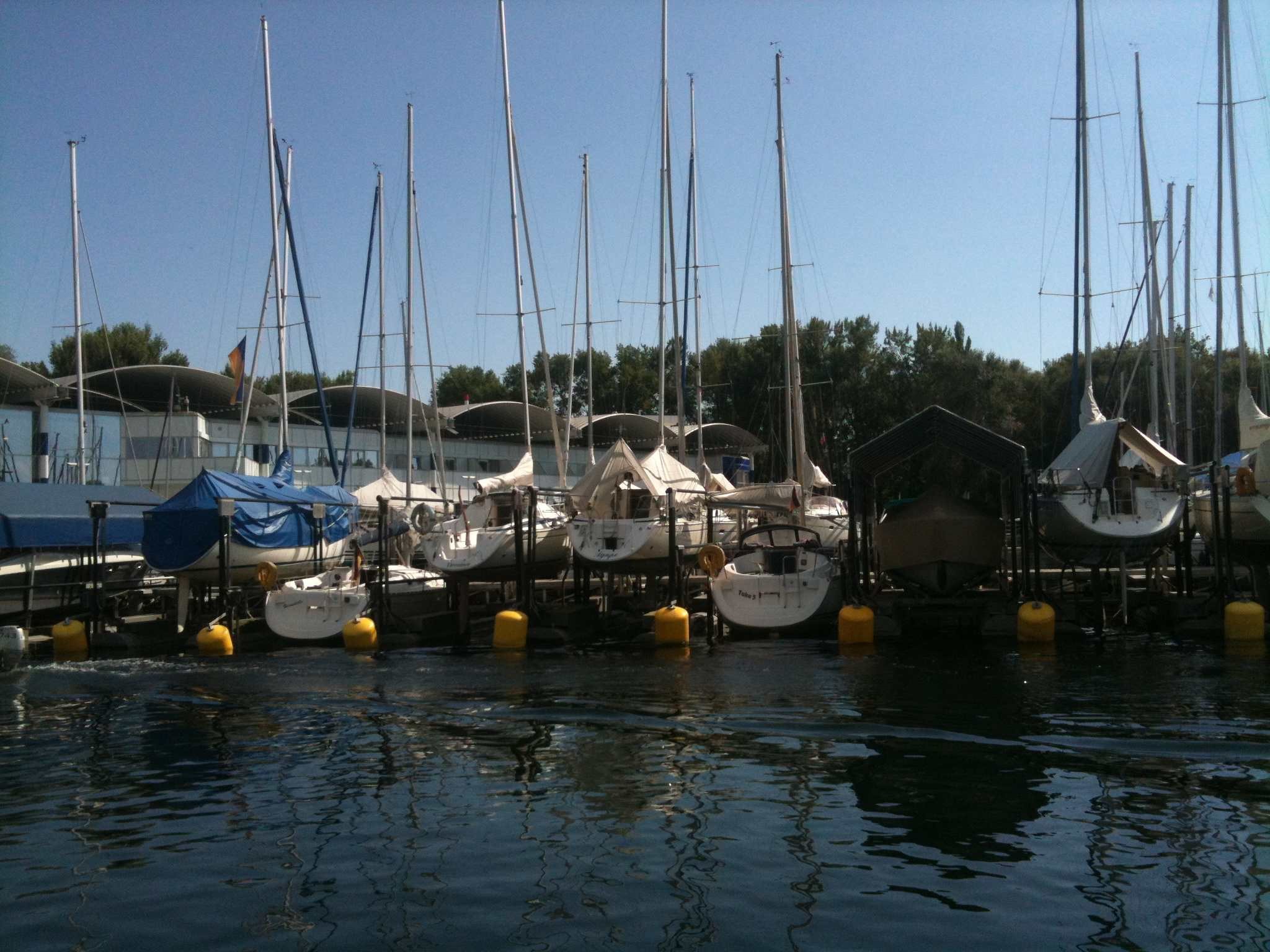 Bootshebeanlagen und Trockenliegeplätze am Bodensee, Kressbronn