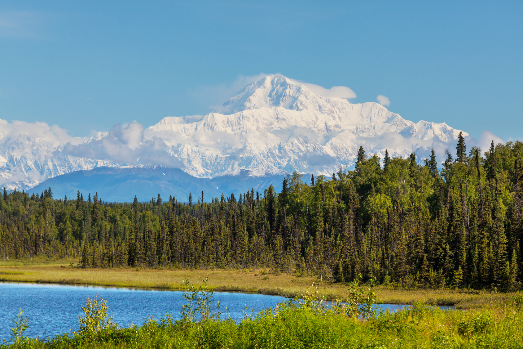Denali (ehem. Mount McKinley) – höchster Berg Nordamerikas