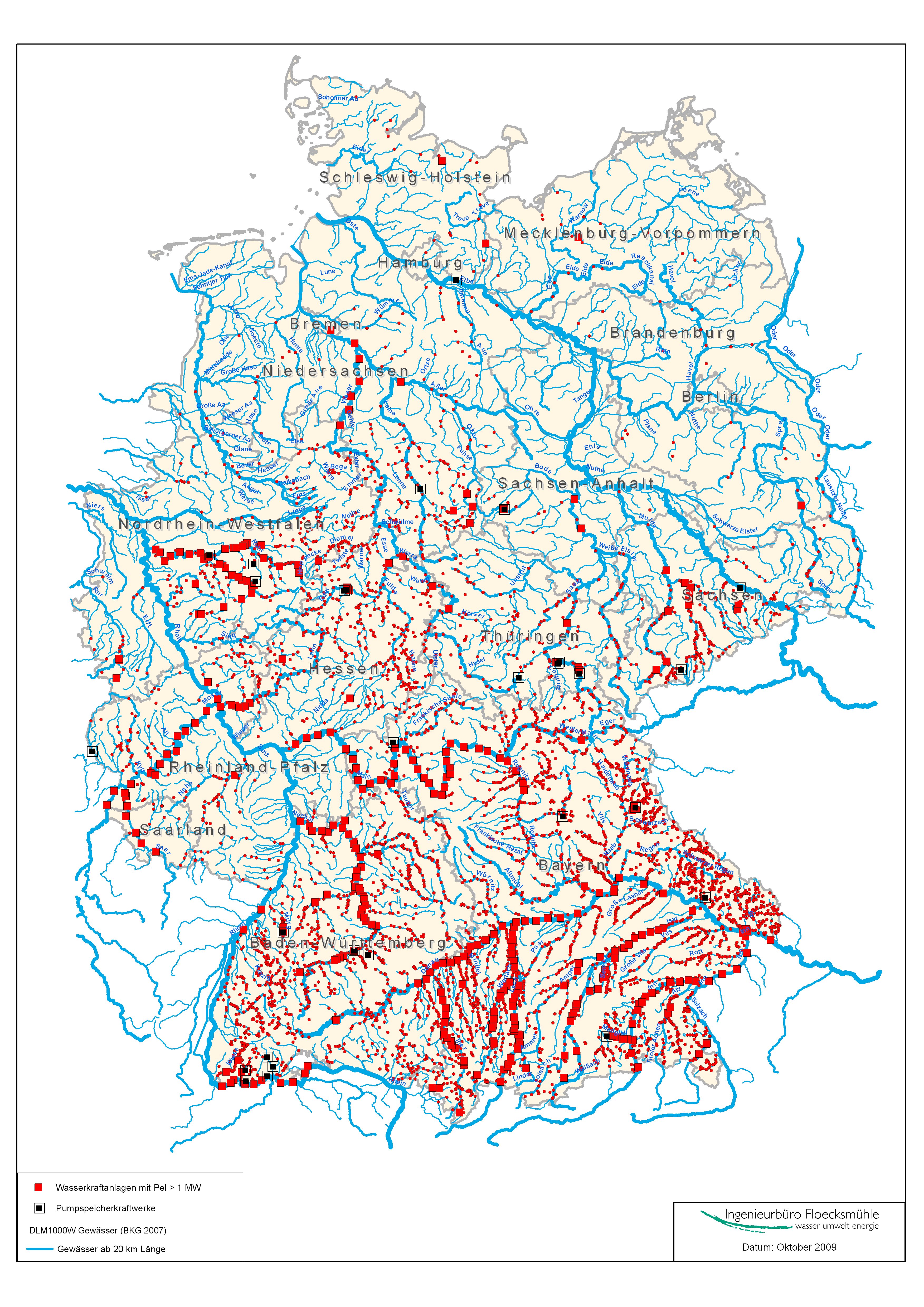 Viele gibt wie deutschland in 2016 es wasserkraftwerke Wasserkraftwerke