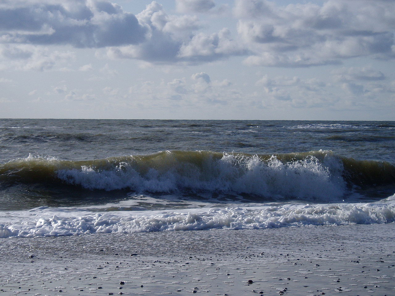 Brandung am Meer.