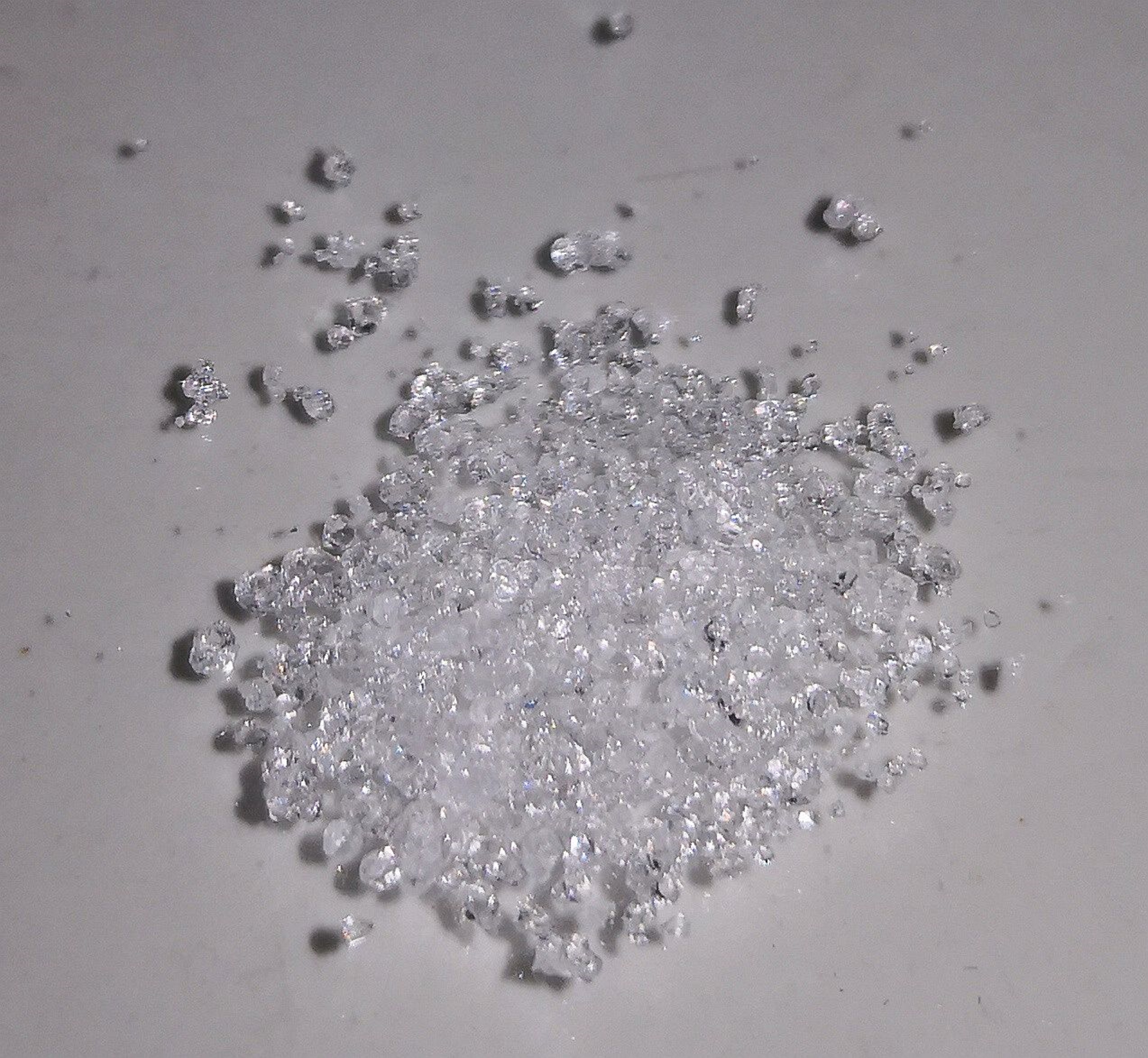 Ammoniumnitratkristalle 