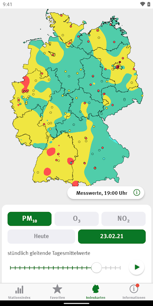 LuftApp - Indexkarten