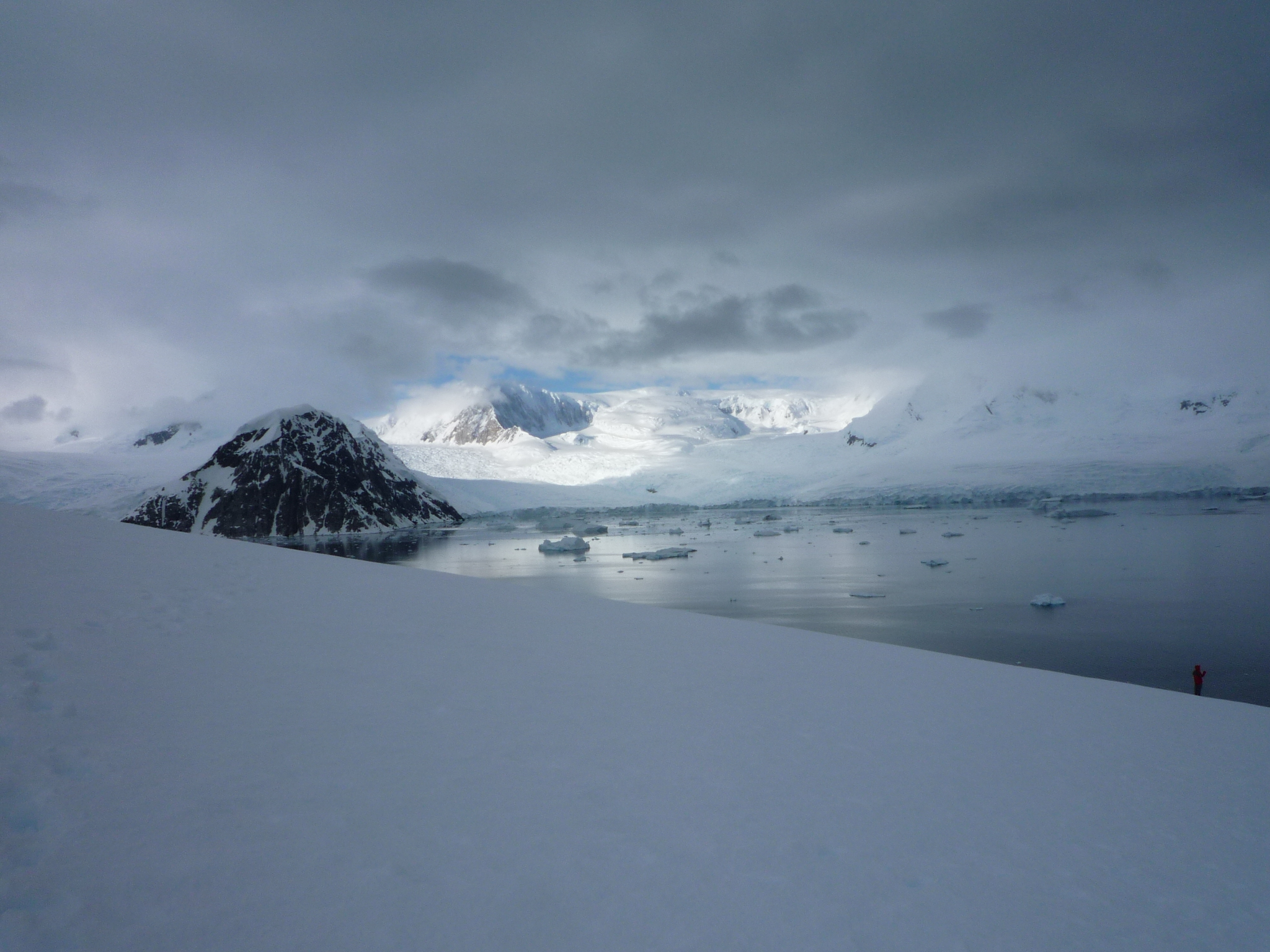 Weather conditions can change very suddenly in Antarctica.