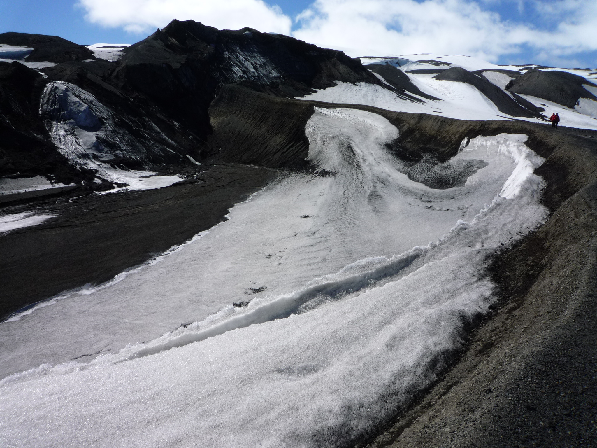 Ein Gletscher in der Antarktis.