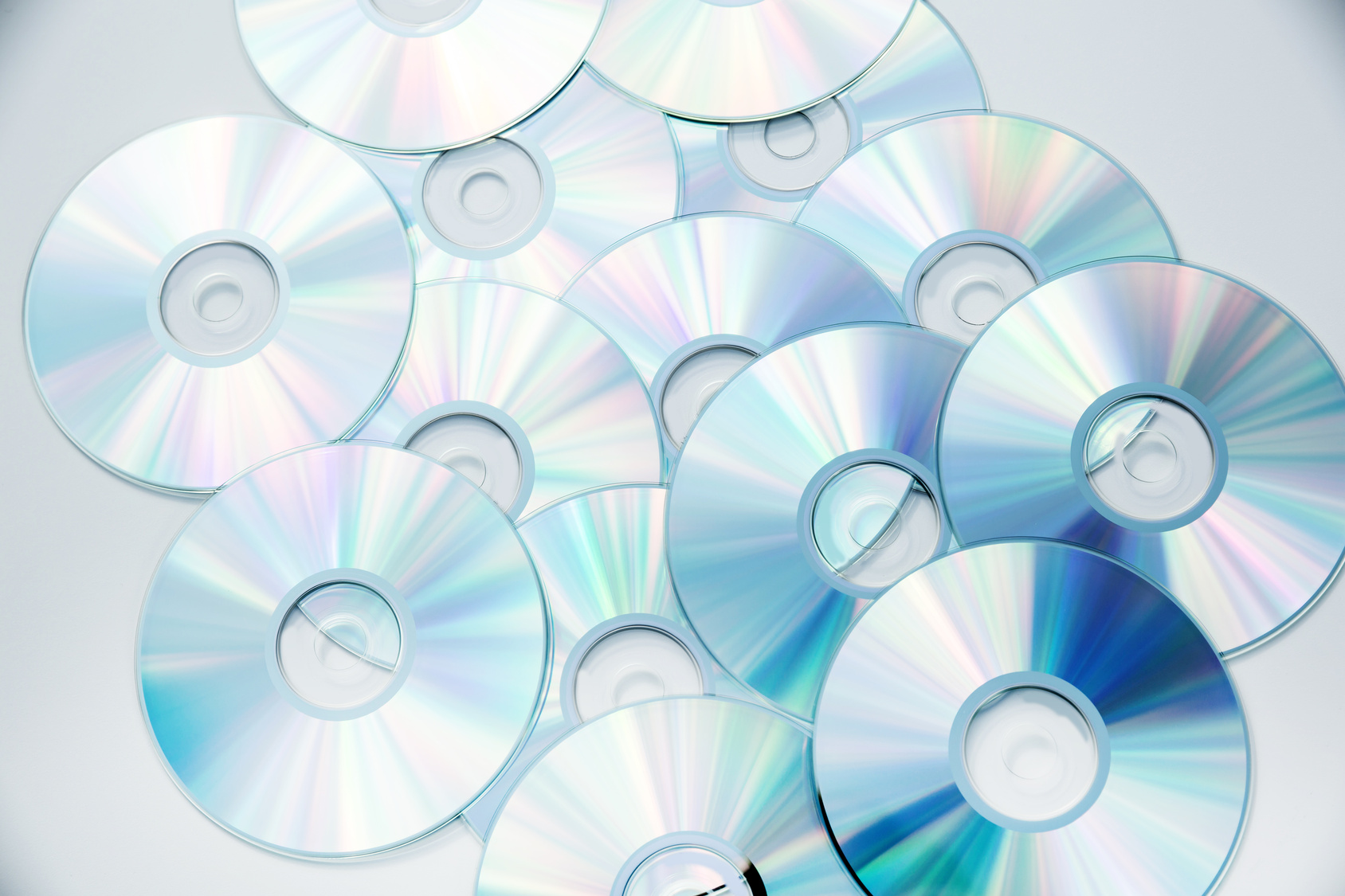 Ein Haufen voller CDs