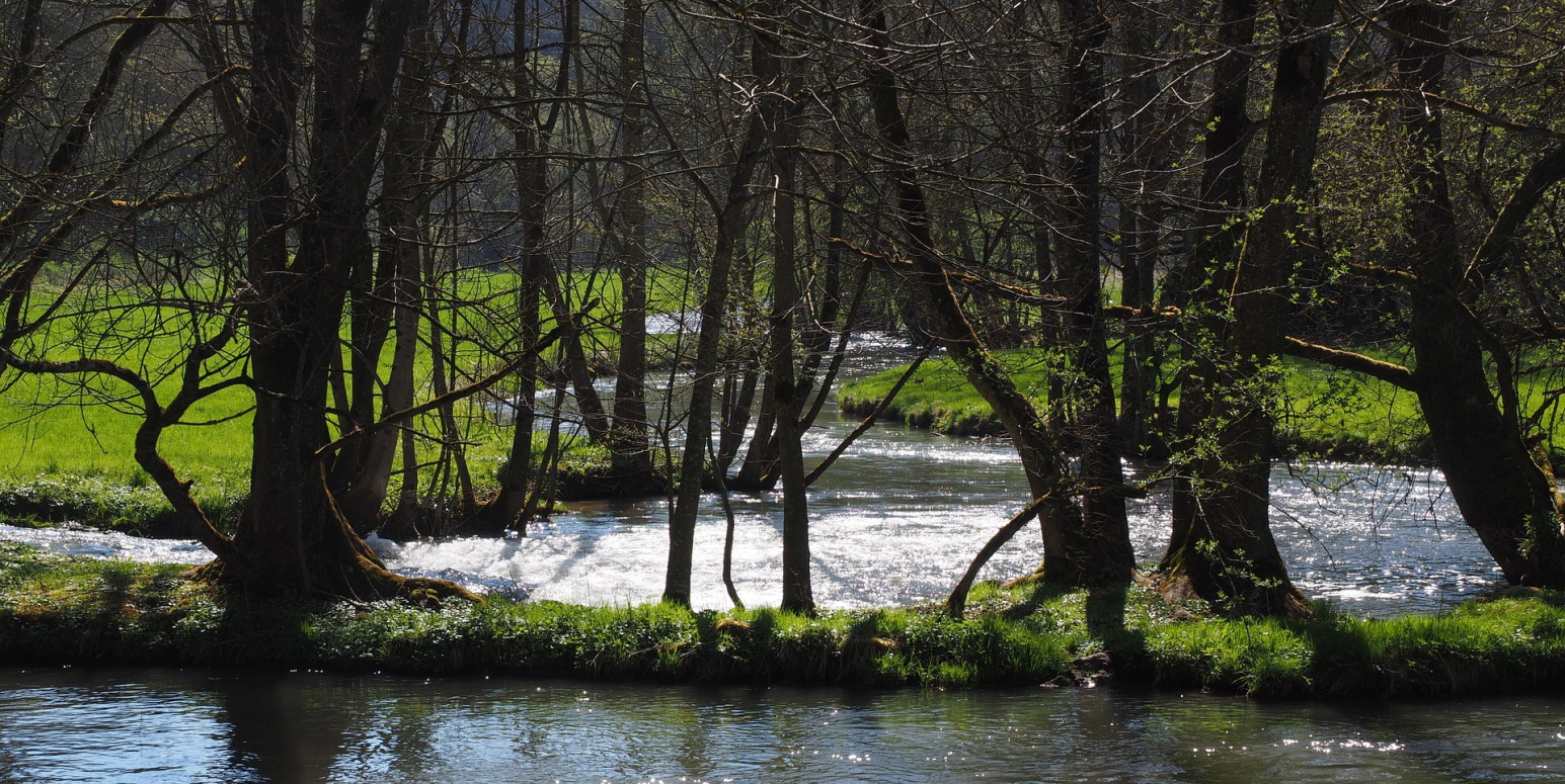 Natürlicher Flusslauf