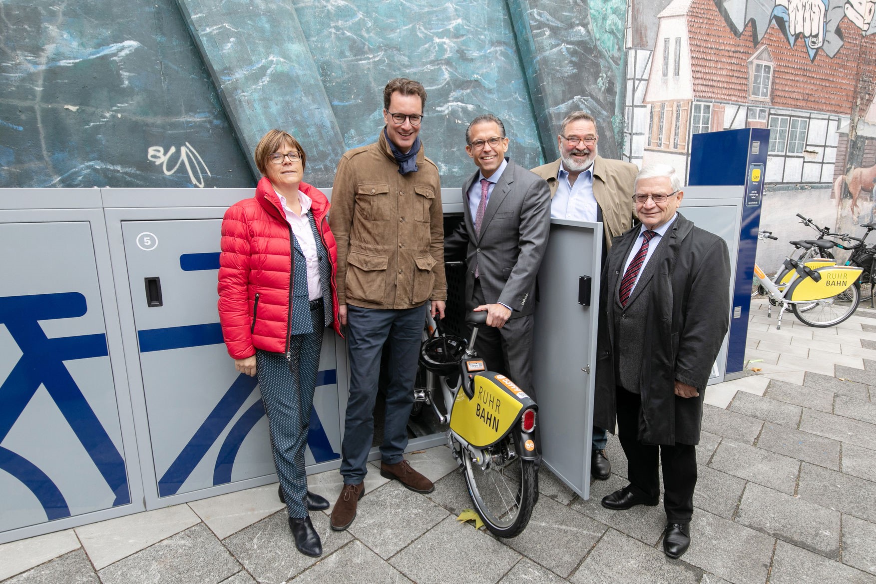 Dein Radschloss in Essen: Neue Fahrradboxen an der Mobilstation