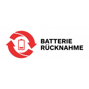 Sammelstellenlogo für Batterien 