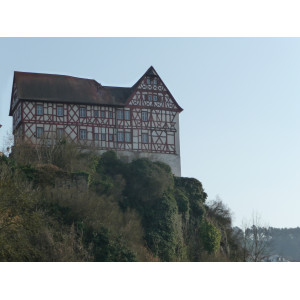 Blick auf das Schloss Homburg