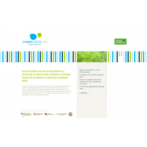 Homepage of the website www.toxische-cyanobakterien.de