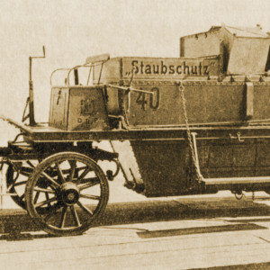 Abfuhrwagen mit Ladung