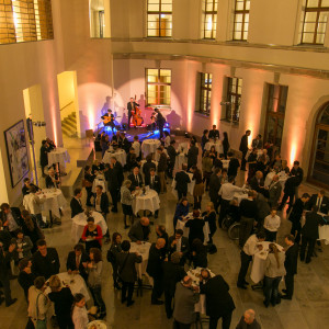 Bundespreis Ecodesign 2014 Empfang mit Musik und Catering nach der Preisverleihung