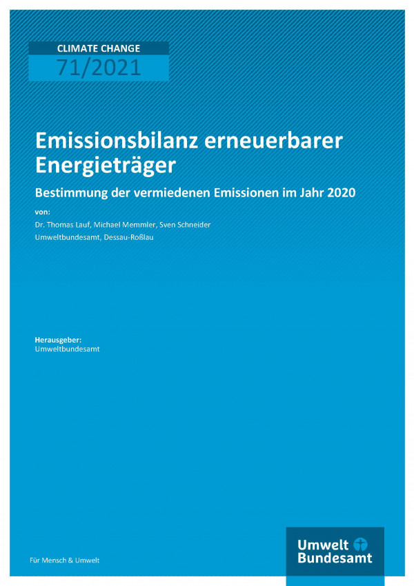 Cover Climate Change 71/2021