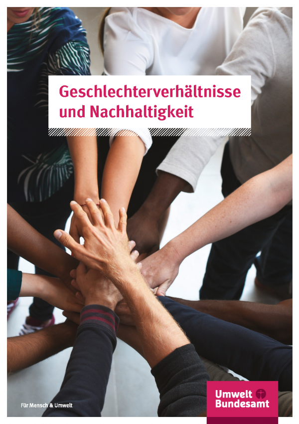 Cover der Publikation Geschlechterverhältnisse und Nachhaltigkeit