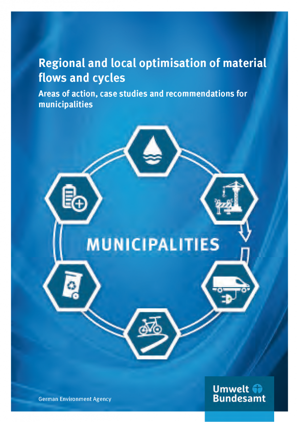 Cover of broschure Regional and local optimisation of material flows and cycles