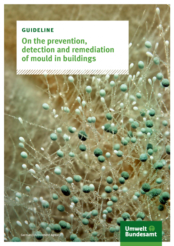 Cover of the guideline on the prevention, detection and remediation of mould in buildings