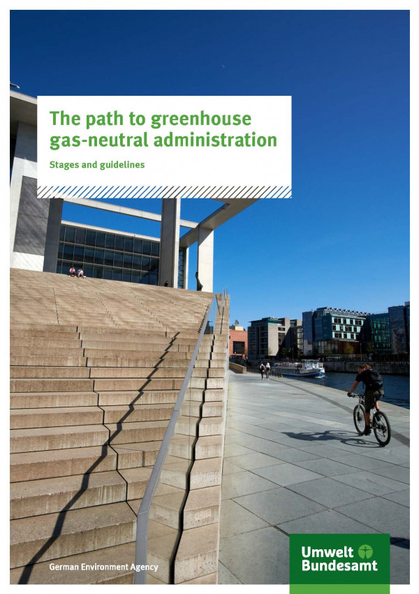 Cover The path to greenhouse gas-neutral administration