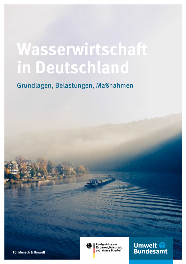 Cover der Fachbroschüre Wasserwirtschaft in Deutschland