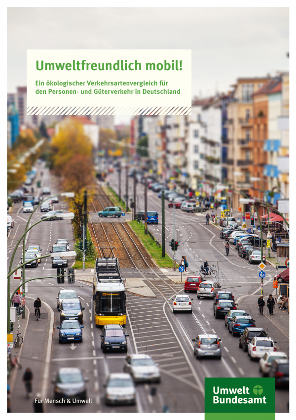 Cover der Fachbroschüre Umweltfreundlich mobil!