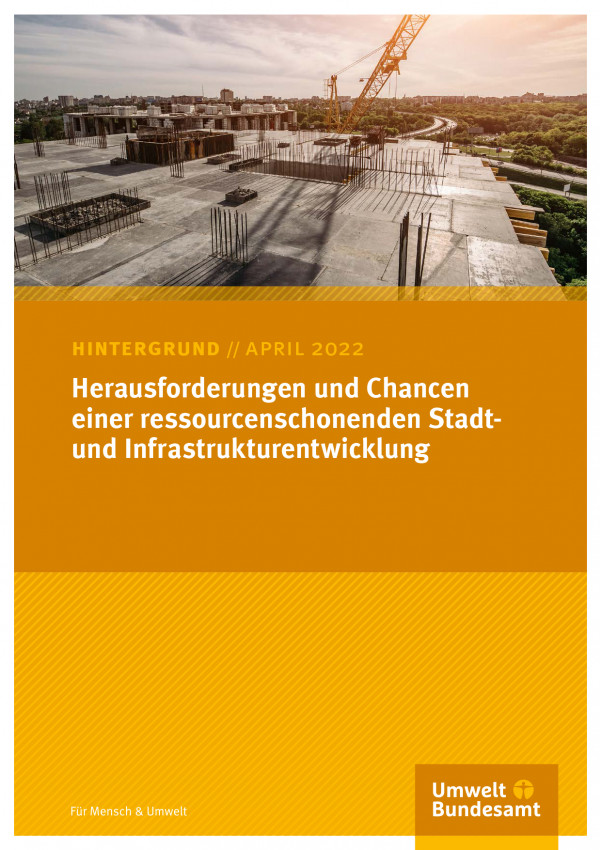 Cover mit Foto einer Baustelle im urbanen Raum