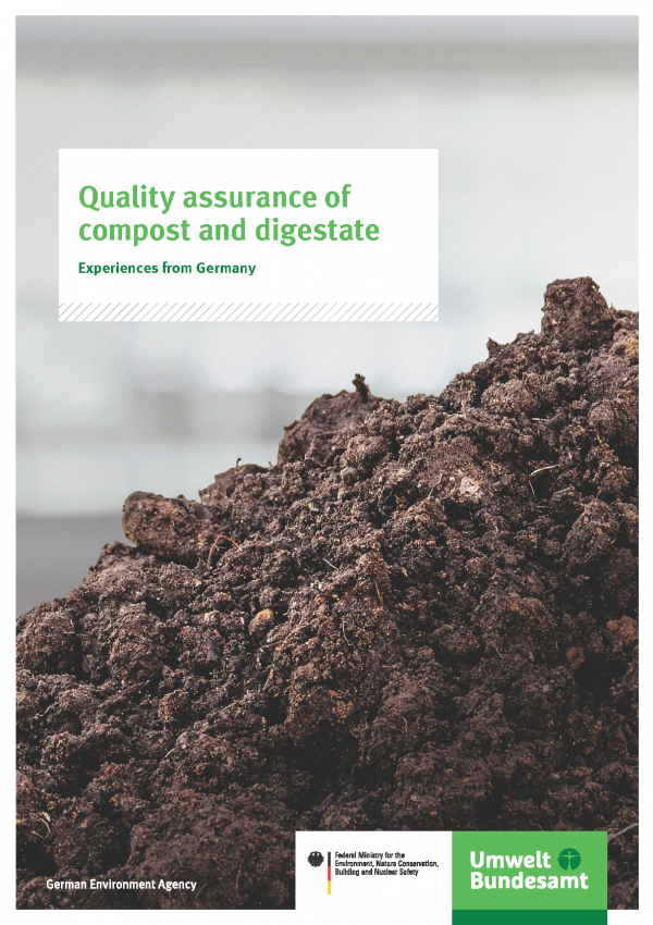 Cover of publication Quality assurance of compost and digestate