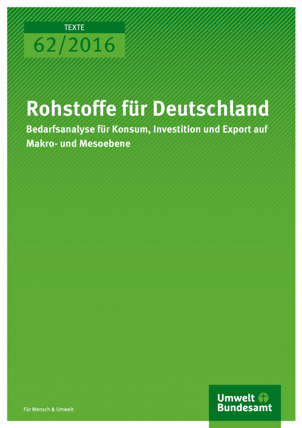 Rohstoffe für Deutschland