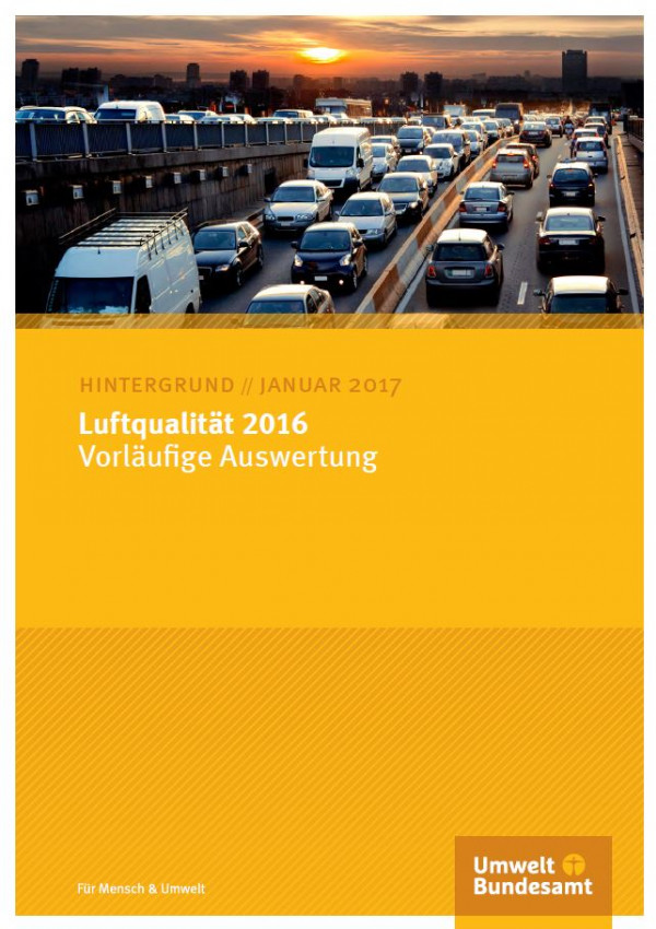 Cover Luftqualität 2016