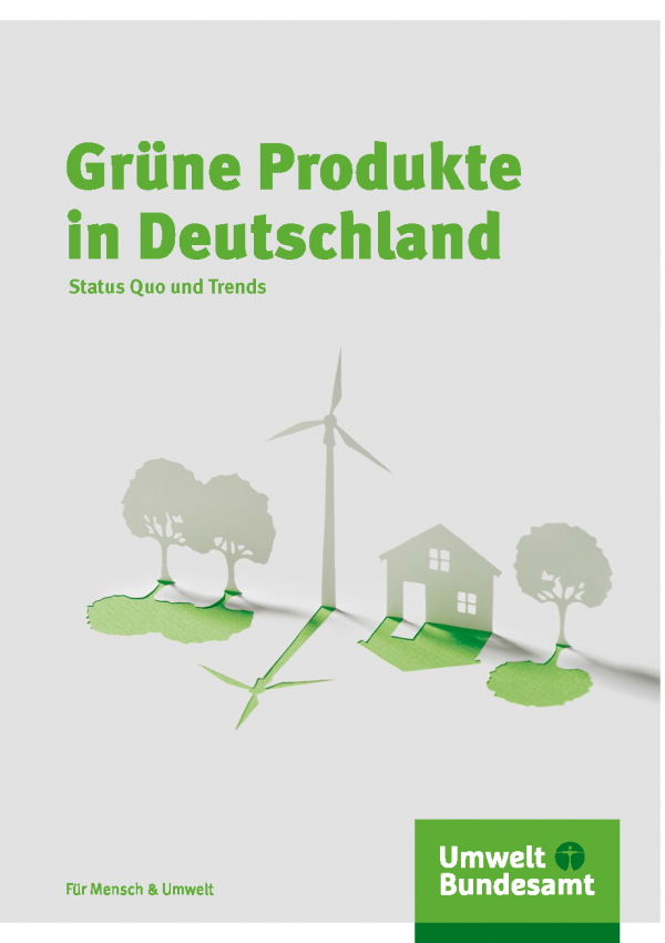 Cover Grüne Produkte, Broschüre