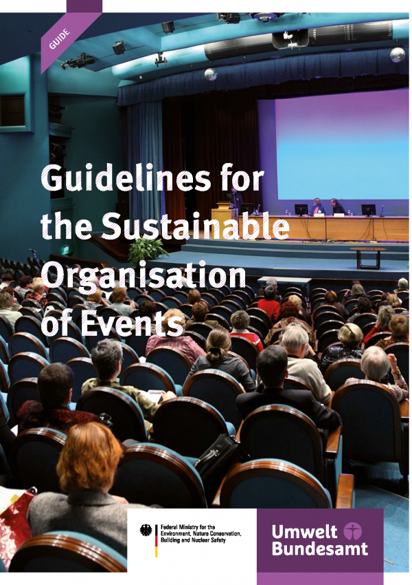 Cover Guidelines for the Sustainable Organisation of Events