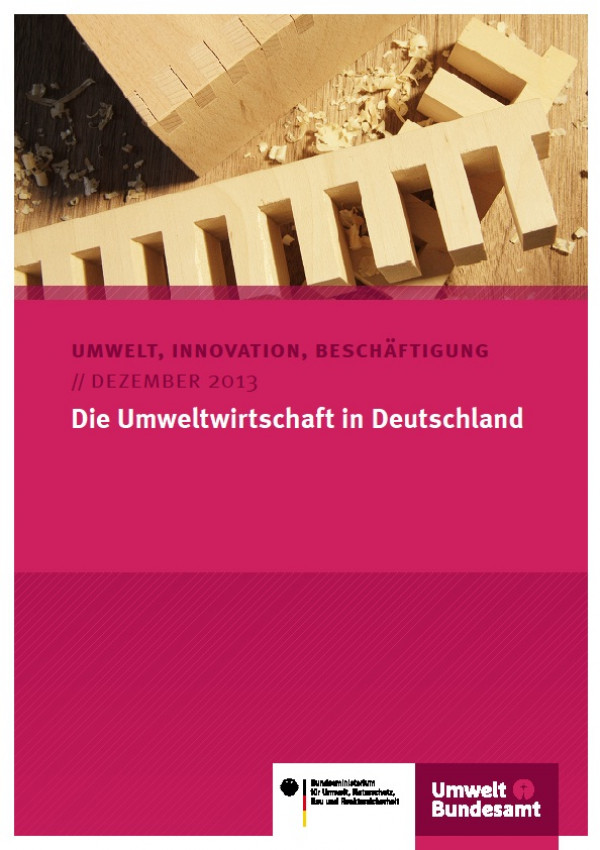 Cover Die Umweltwirtschaft in Deutschland