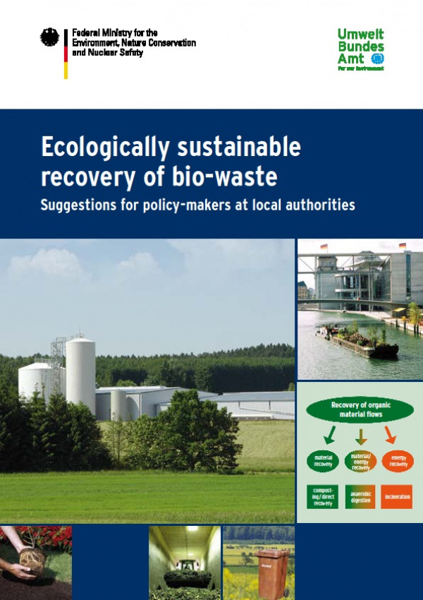Cover Ecologically sustainable recovery of bio-waste