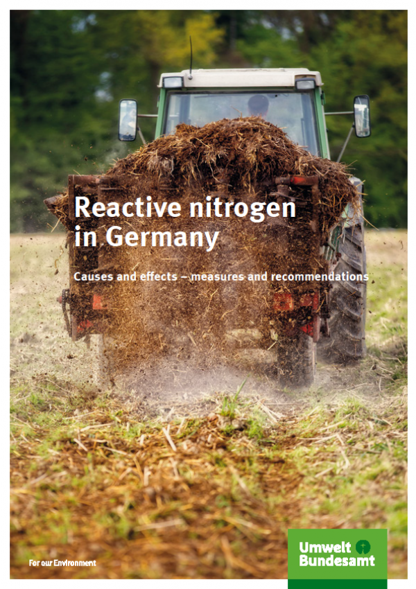 Cover Reactive nitrogen in Germany
