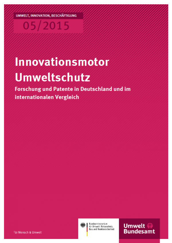 Cover UIB 05/2015 Innovationsmotor Umweltschutz