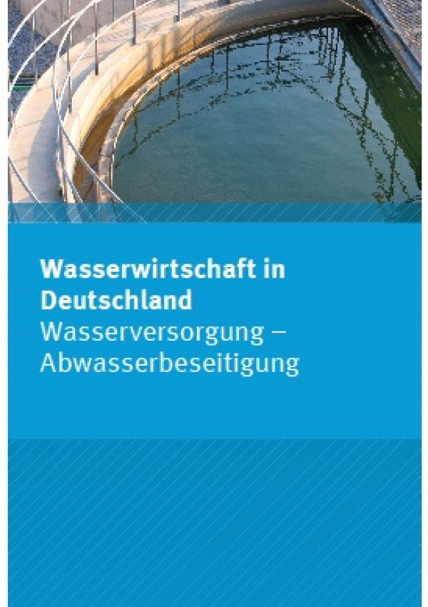 Cover Flyer Wasserwirtschaft in Deutschland