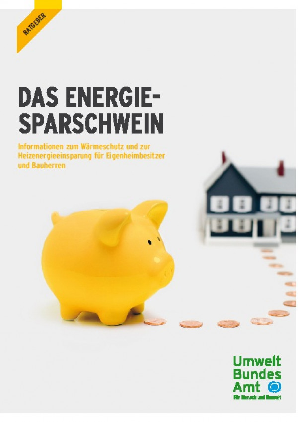 Cover Ratgeber: Das Energie-Sparschwein
