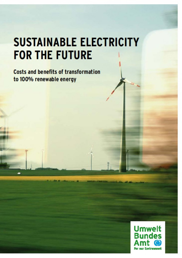 Cover Sustainable electricity for the future 