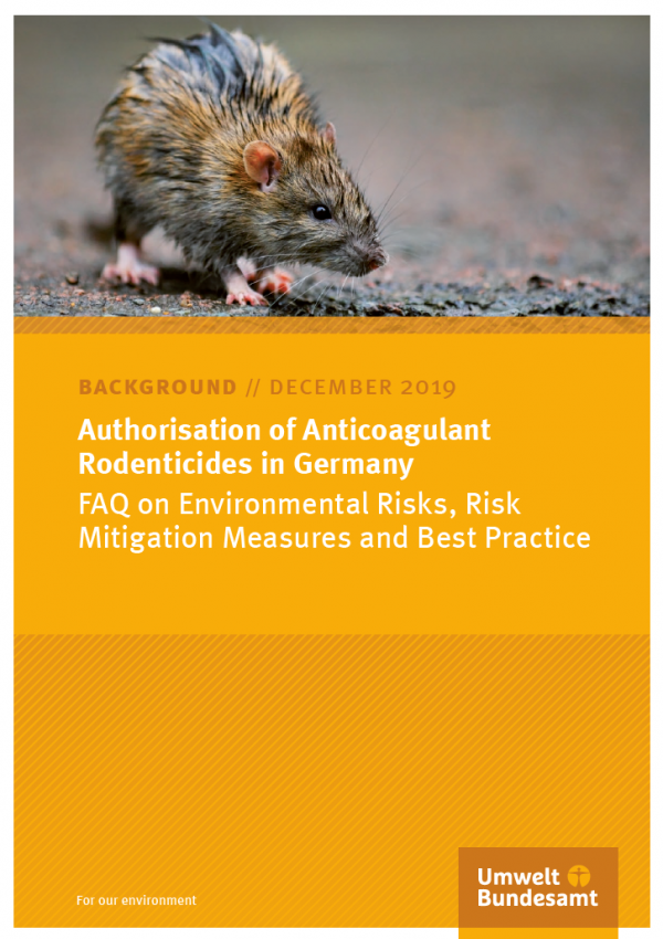 Cover Authorisation of Anticoagulant Rodenticides in Germany