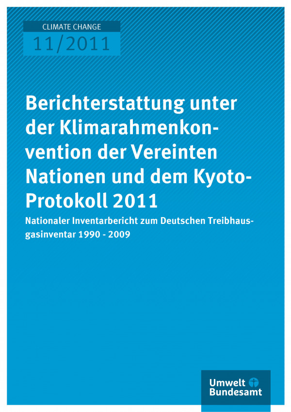 Publikation:Nationaler Inventarbericht zum Deutschen Treibhausgasinventar 1990 - 2009