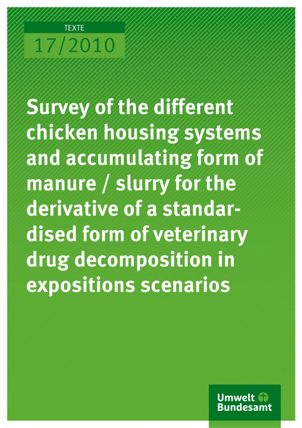 Survey Of The Different Chicken Housing Systems And Accumulating - chemikalien survey of the different chicken housing systems