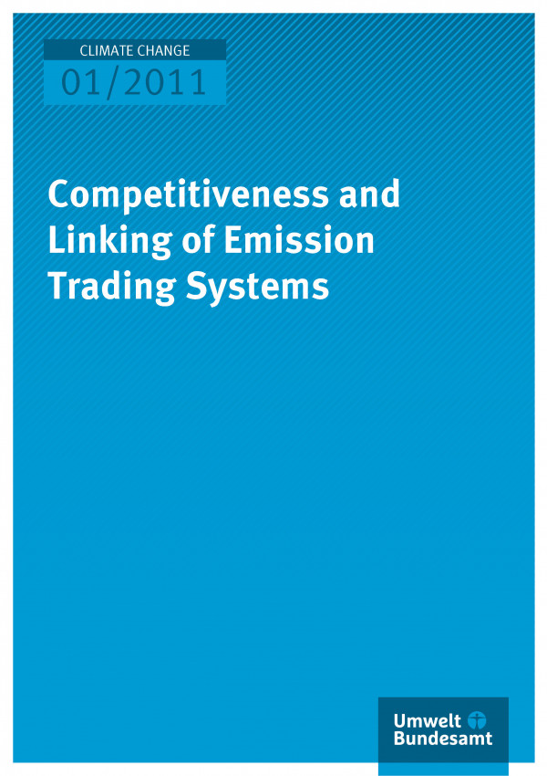 Publikation:Competitiveness and Linking of Emission Trading Systems