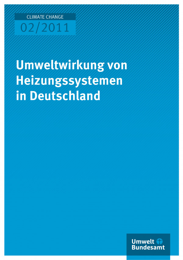 Publikation:Umweltwirkung von Heizungssystemen in Deutschland