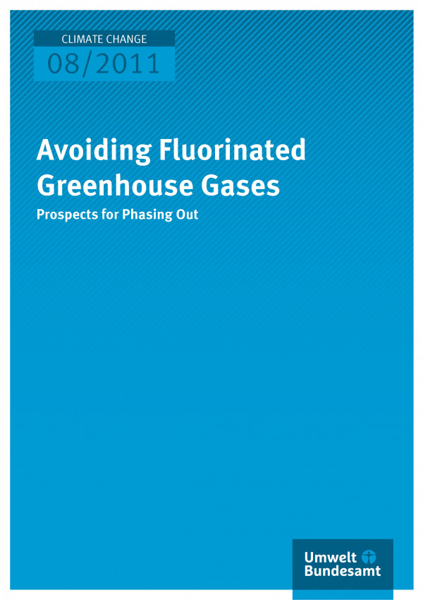 Publikation:Avoiding Fluorinated Greenhouse Gases - Prospects for Phasing Out