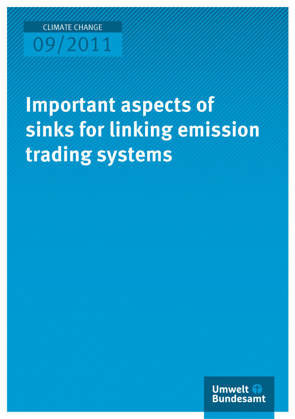 Publikation:Important aspects of sinks for linking emission trading systems