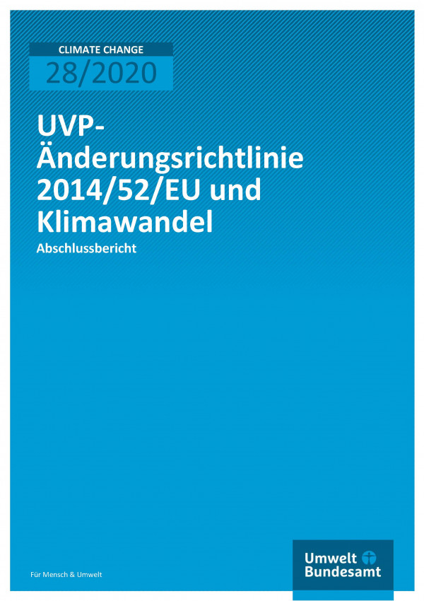 Cover_CC_28-2020_UVP-Änderungsrichtlinie und Klimawandel