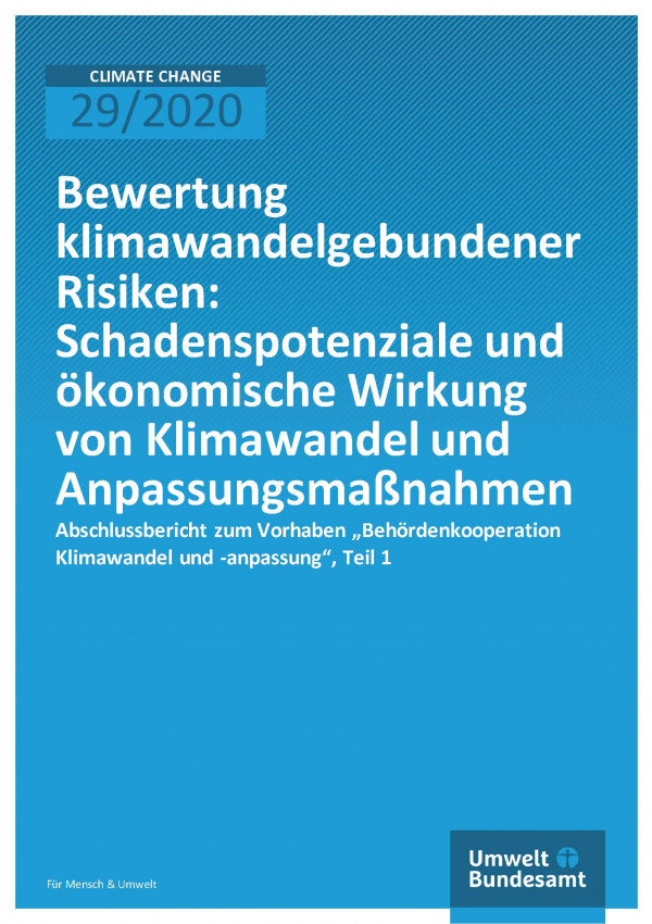 Cover_CC_29-2020_Bewertung_klimawandelgebundener_Risiken_Teilbericht_1