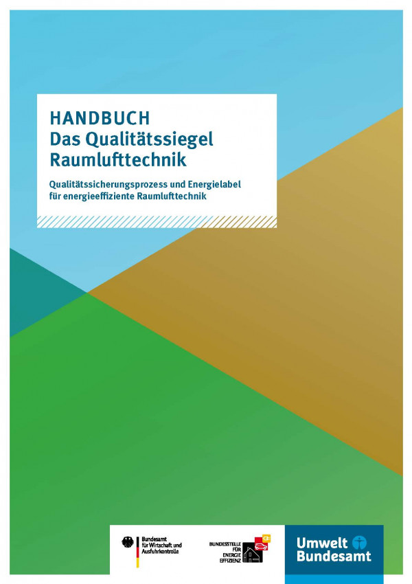 Buntes Cover mit farbigen Flächen